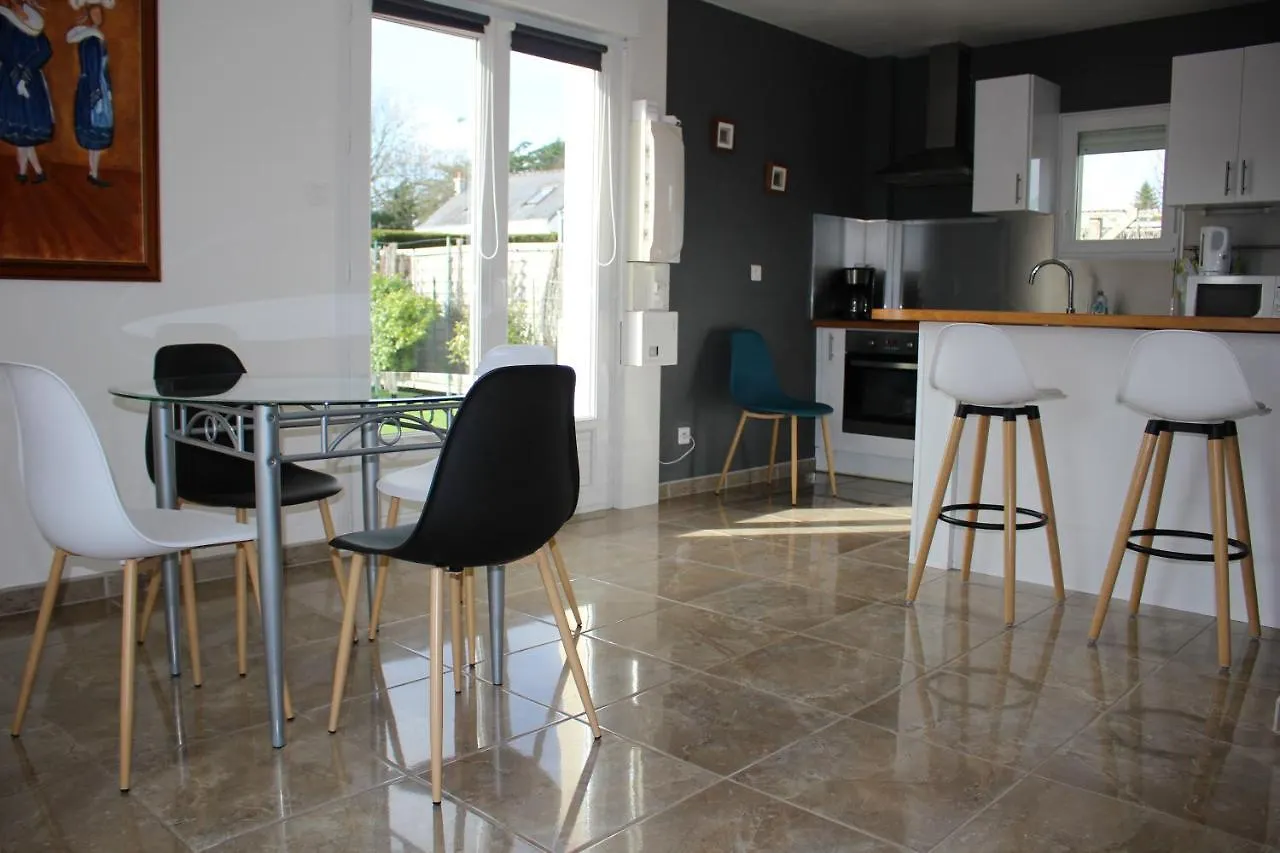 Hébergement de vacances Maison récente, deux chambres, à 10 minutes en voiture des plages Moëlan-sur-Mer